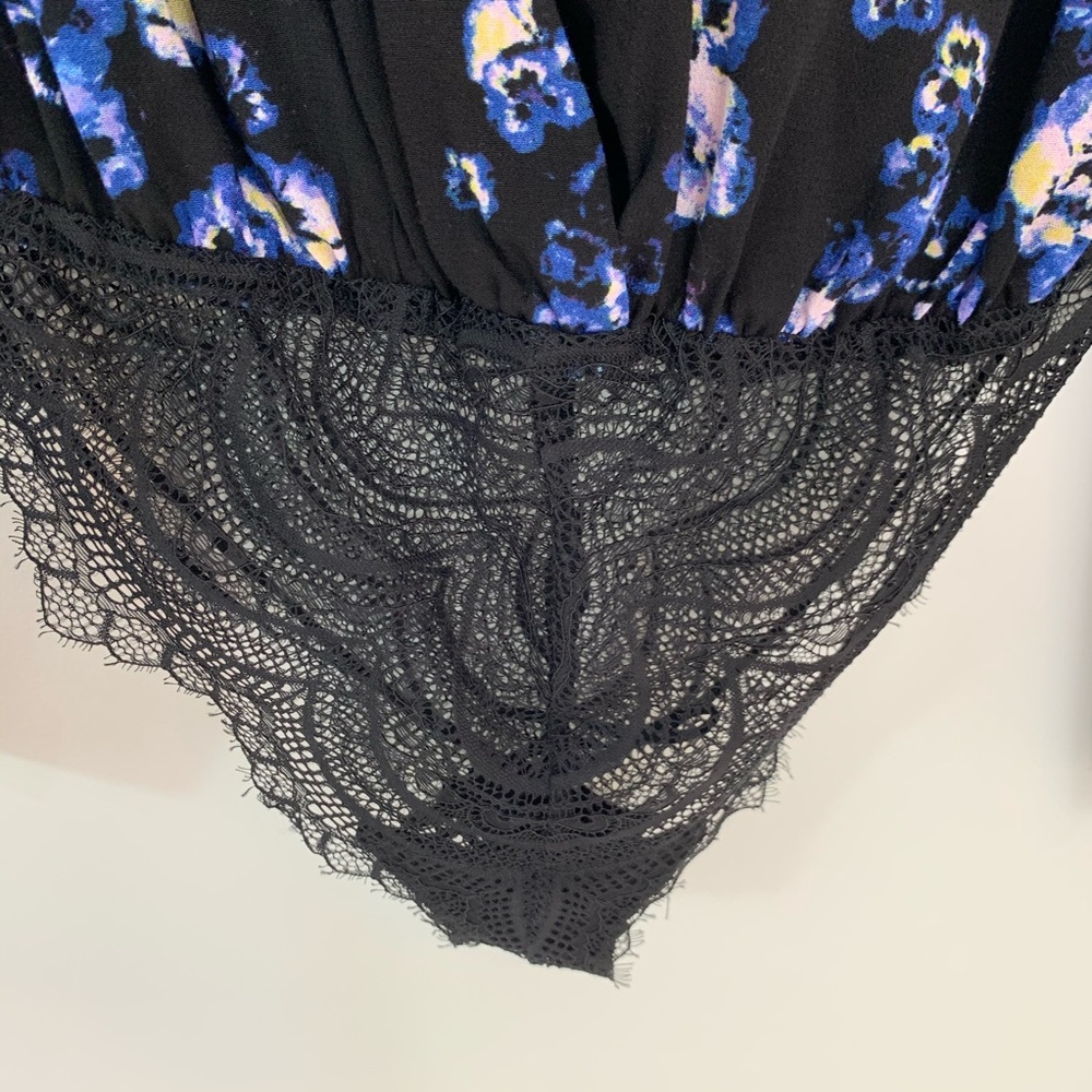 Free People Forties Feel Bell Sleeve Bodysuit S - Picture 10 of 15